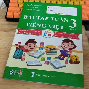 Sách - Bài Tập Tuần - Tiếng Việt Lớp 3 - Tập 2 - Kết Nối (Qbooks)