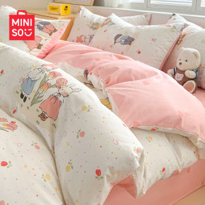 Pure Cotton Duvet Cover Single Piece Childrens Bedding Cover 150x200x230cm Cartoon Design Skin-friendly All Seasons Use