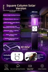 Maiyu | Solar Powered Mosquito Killer Outdoor Light