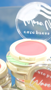 Cute Press Wave Up Power Fix Blush [long-lasting pigmented blurring]