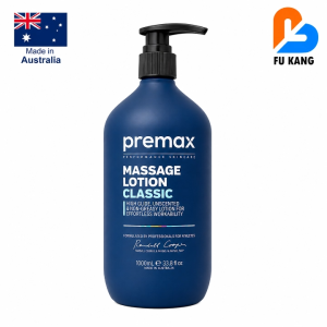 Premax Classic Massage Lotion - 1000mL | Unscented High-Glide Massage Lotion | Made in Australia | Ready Stock SG