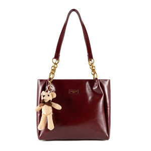 Wedding Tote Bag Large Capacity Handbag English Style Womens Bag Red Vintage New 2025 Wedding Bridesmaid Handbag Shoulder Bag