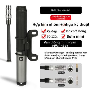 Giyo | Bơm Đa Năng Tiện Lợi Cho Xe Đạp