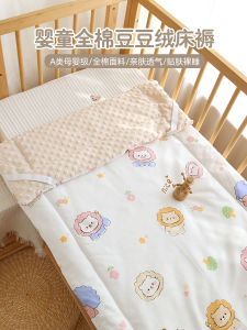 Pure Cotton Washable Baby Bedding Nursery Nap Mat Childrens Quilt Baby Mattress Pad Kindergarten Sleepover Mat Baby Bedding