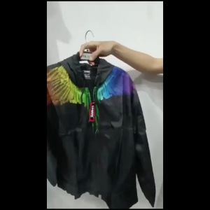 Jaket Bomber Distro Taslan Pria/Wanita | Motif - Bird Colorfull