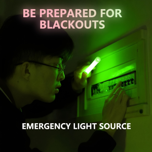 6inch Green Glow Sticks - Super Bright 12-Hour Long-Lasting Camping & Emergency Party Glow Sticks