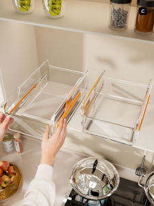 evesigar | Expandable Drawer Organizer Storage Container Transparent