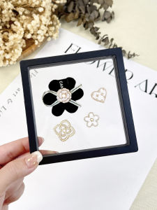 Car Interior Decoration Stickers 3D Cartoon Stereo Vinyl Skin for Electric Vehicle Dashboard Screen Full Car Sticker Plant Floral