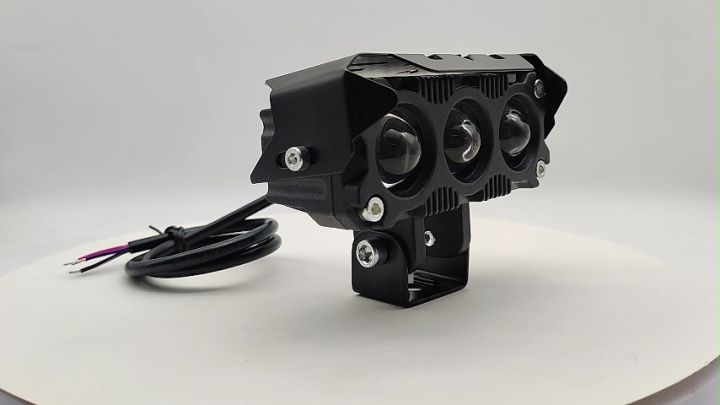 ANSMANN HS230B LED Hand Spotlight - Super Bright 200m Range With COB Work Light