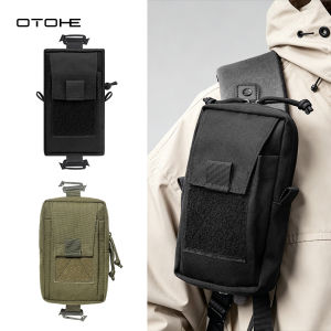OTOHE Hiking Small Bag Outdoor Detachable Sling Crossbody Bag Water Bottle Phone Holder Hanging Small Bag And Magic Tape For Hiking Camping Travel