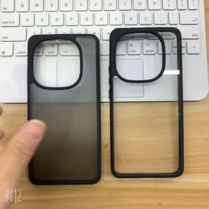 HYBRID Acrylic Clear/Matte Phone Case for iQOO 13 12 Z9x 5G Anti-Yellow Shockproof Cover Casing