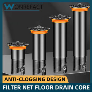 Bathroom 304 Stainless Steel Floor Drain Core Deep Water Sealed Silica Gel Deodorant Core Toilet Insect Proof Anti Blocking Filter Plug