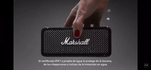Marshall EMBERTON wireless Bluetooth speaker IPX7 waterproof sports speakers stereo bass outdoor portable speaker(Malay warehouse stock)