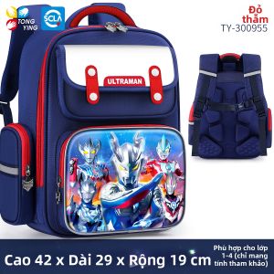 Disney | Disney Mickey Mouse Ultra Light Weight Back School Bag for Primary One to Three Students Spine Protection Load Reduction Boys Backpack