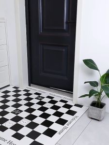 Keset Kamar Tidur Anti Slip/Karpet Lantai Aesthetic/Keset Kaki Tebal Premium Anti Slip/Alas Lantai Keset Kaki Dapur/Keset Lantai Kulit Premium
