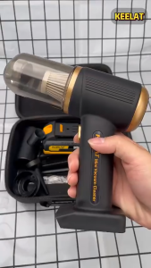 【KEELAT KCVC05】 4000mAh Wireless Vacuum Portable 8 in 1 Penghisap Debu Serbaguna Mini Penyedot Debu Mobil Rumah