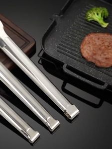 Penyepit makanan keluli tahan karat/ Penyepit BBQ Penyepit/ Buffet BBQ fork/Tong Makanan
