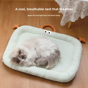 MONLEYTA | Cat Bed Summer Cooling Mat Four Seasons Universal Pet Cooling Pad Cat Sleeping Nest Mat For Cats Comfortable Cool Pad