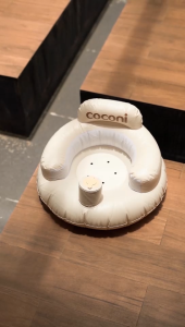 COCONI Inflatable Kids Chair –Kursi Sofa Angin Bayi Tiup Pompa Built in Kursi Makan Bayi Untuk Pompa Bayi Kursi Belajar Bayi