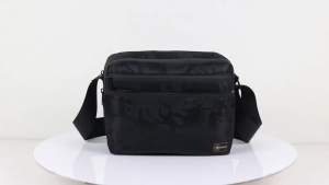 LAZ121) [SCENTED w PERFUME] High Quality Water Resistant LARGE Two Layers SNIPER Bag Sling Bag CrossBody Bag Business Bag