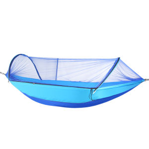 winpolar | Anti-Mosquito Swing Hammock with Mosquito Net Prevent Side Turn