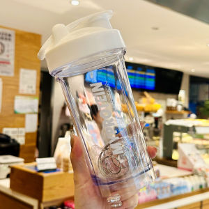 2025 New Protein Powder Shaker Cup Fitness Sports Water Cup High Temperature Resistant Food Grade Plastic Cup for Gym Training