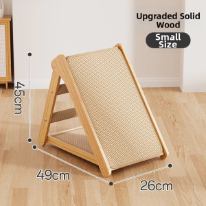 7o | Durable Non-shedding Foldable All-Season Triangular Cat Scratching Board