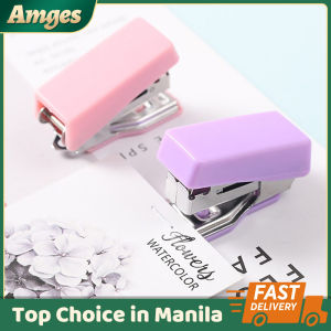 Mini Stapler Set With Staples Portable Paper Office Home Cute Student Staplers Binder Binding Tools For School