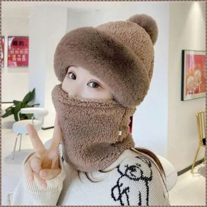 Hat female parentchild windproof earmuffs thick warm cashmere ear protection earmuffs
