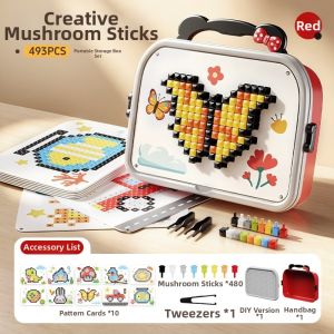 MINGZHUO | Creative Large Pin Puzzle DIY Assembly Focus Training Toy
