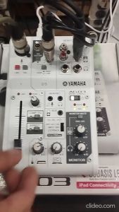 Original Yamaha AG03 Multipurpose 3-channel Mixer with USB Audio Interface