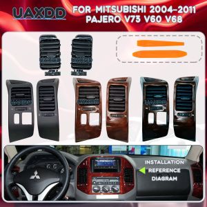 AIR VENT For Mitsubishi 2004-2011 Pajero V73 V60 V68 Car Conditioning Interior AC Accessories A/C Grille Dashboard Panel Outlet