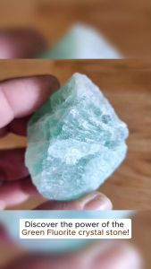 Green Fluorite Raw Natural Crystal Stone | Remove Negativity | Focus | Great for Studies & Projects