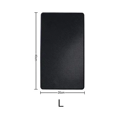 Big Car Dashboard Sticky Anti-Slip PVC Mat Silicone Anti-Slip Storage Mat Pads Non-Slip Sticky Pad for Phone Key Holder