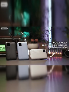 3C Power Bank Portable Charger 22.5w Powerbank Fast Charging 20000mAh With