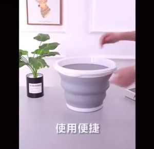 🔰 FLASH SALE > Foldable Bucket Foldable Pail Collapsible Bucket Water Bucket Car Washing Outdoor Travel Fishing