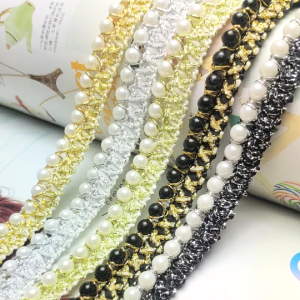 เสื้อผ้า DIY ทำมือ ตกแต่งขอบกระโปรง ขอบผ้า ประดับหัวเข็มขัด ประดับลูกปัด ลูกไม้ ทองคำ แฟชั่น ชุดเดรส ชุดทำงาน