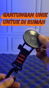 Gantungan Suction Cup Pengait Tali Flysheet Tenda Carabiner Gantung Barang Camping Outdoor Campervan