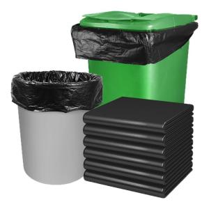 QINXINLIAN | Black Thick Large Commercial Garbage Bags