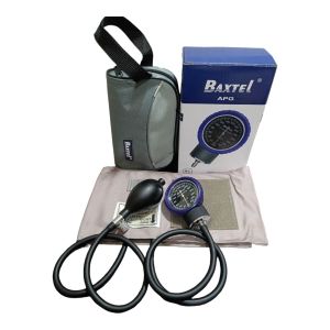 APG Baxtel Aneroid Sphygmomanometer Blood Pressure Monitor With Color Blue Ring
