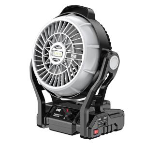 ZHI | USB Charging Portable Outdoor Lithium Battery Long Lasting Electric Fan 12 Inch