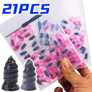 21-41pcs Tire Repair Nail Kit Car Vacuum Tyre Rubber Screw Plugs Puncture Patch Auto Motorcycle E-Bike Wheels Emergency Tool