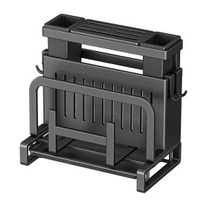 TAOSHI | Stainless Steel Kitchen Knife and Utensil Organizer Wall Mount