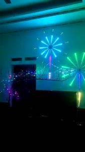 Firework Light 180 LED Fairy Lights Christmas light outdoor Decorations for Home Dream Color Lamp 5050 RGB Strip Lights Smart Flexible with usb