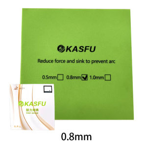 0.5/0.8/1.0/2.1/2.2mm Table Tennis Racket Sponge Super Soft & Light Single Sponge Suitable for Short/Long Pips Pips-in Rubber