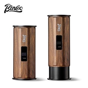 BINCOO Electric Coffee Grinder Portable Hand-Drip Espresso Machine Home Coffee Bean Automatic Grinder with Steel Core