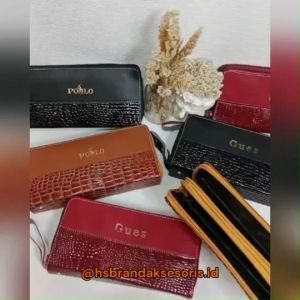DOMPET PANJANG 2 RESLETING 4 RUANG / DOMPET KULIT WANITA KOREAN STYLE / DOMPET TANGAN ELEGAN / LONG WALLET VINTAGE / DPW8871
