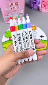 F&D 24/36/48/60/80 Colors High quality Marker set marker Acrylic marker Large Capacity Square Box Painting Art Supplies