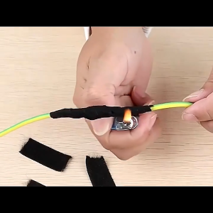 25m Wire Tape Adhesive Cloth Tape Heat Resistant Flame Retardant Tape Black Electrical Fabric Tape