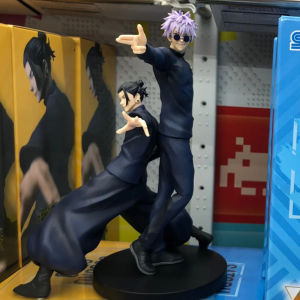 Bandai | 15cm Jujutsu Kaisen Satoru Gojo & Geto Suguru Anime Action Figure Noodle Stopper PVC Collectible Model Toy for Adults